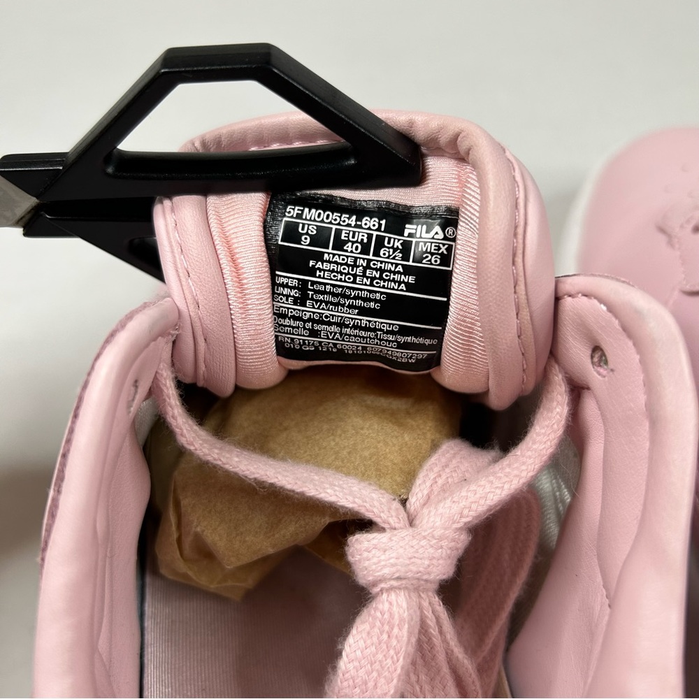 Fila Womes Original Fitness Sneakers Pink Size 9 - Picture 6 of 11
